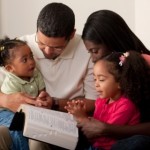 A healthy and happy mixed race family